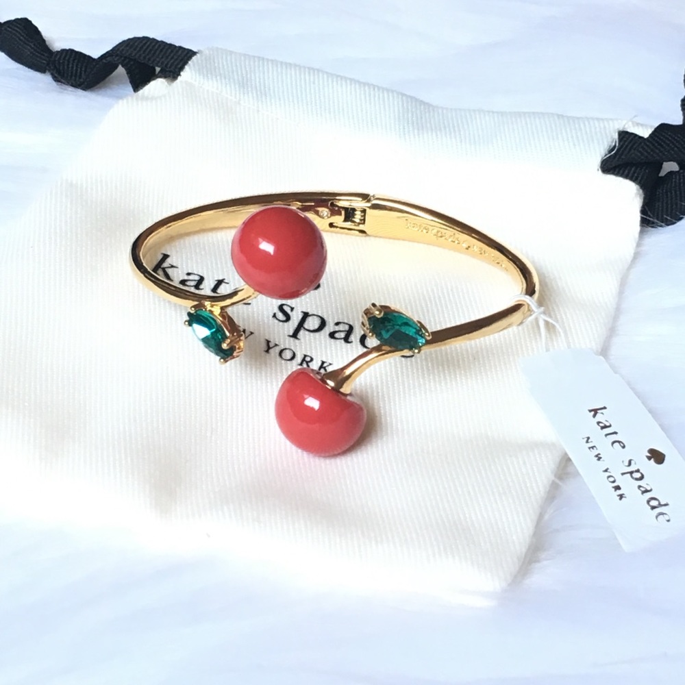 Kate spade cherry bangle - Picture 2 of 4